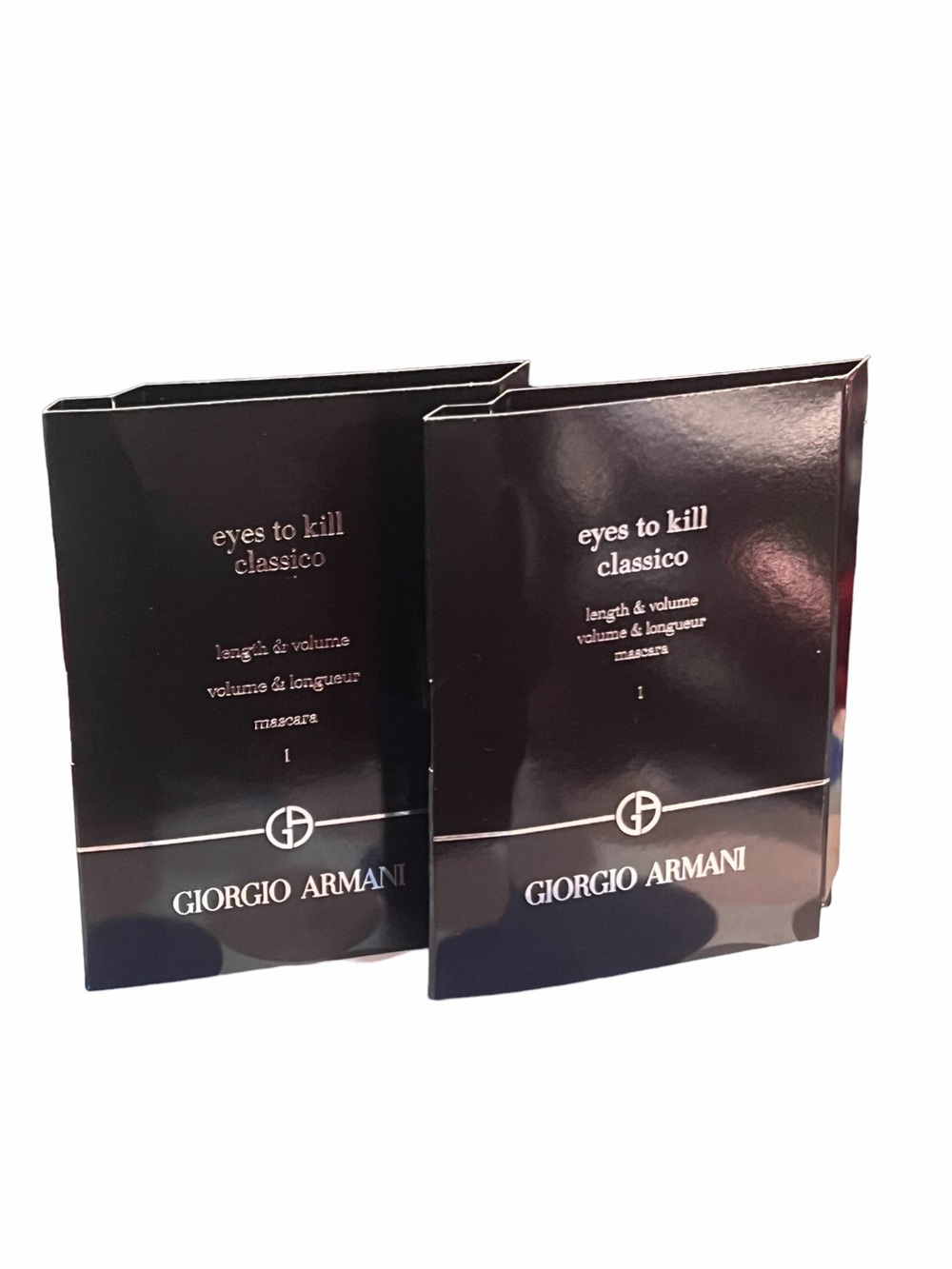 2 Giorgio Armani Eyes to Kill Classico Mascaras – Black